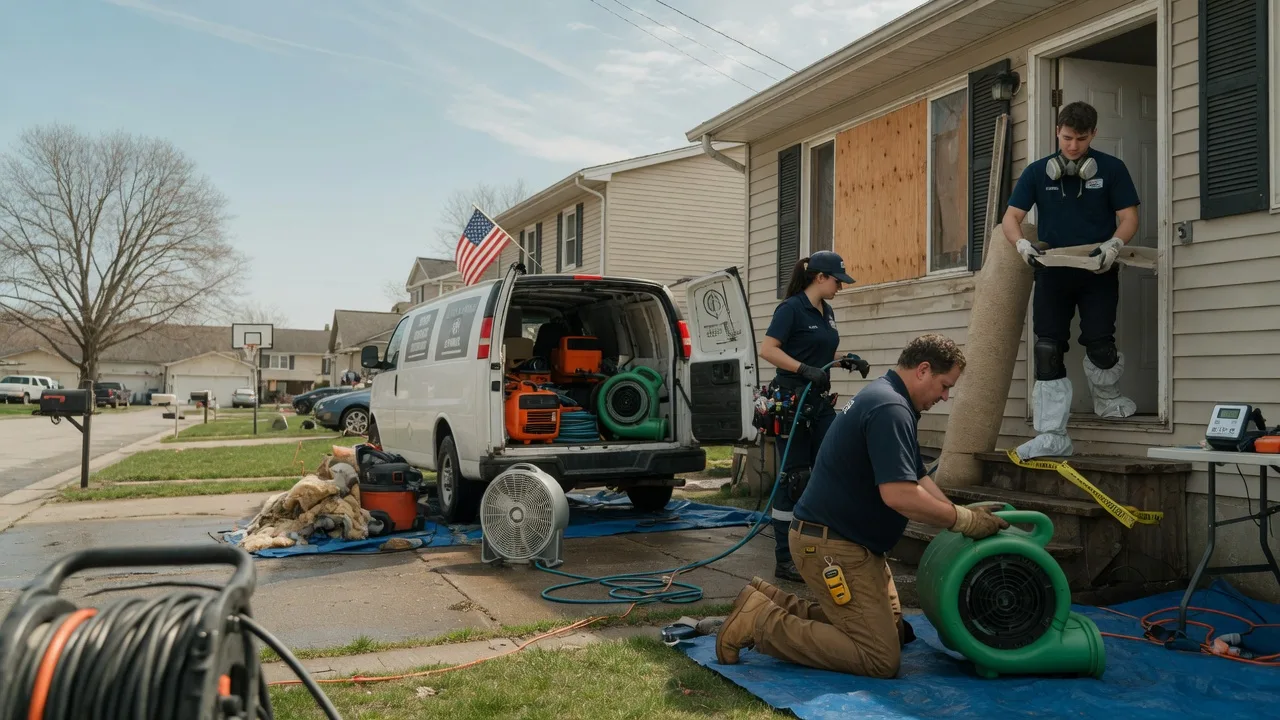Water Damage Restoration in Assawoman, VA near me